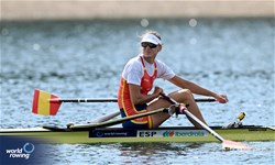 Virginia Diaz Rivas, Women's Single Sculls, Spain, 2023 World Rowing Championships, Belgrade, Serbia © Detlev Seyb / MyRowingPhoto.com