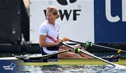 Inger Seim Kavlie, Women's Single Sculls, Norway, 2023 World Rowing Championships, Belgrade, Serbia © Detlev Seyb / MyRowingPhoto.com
