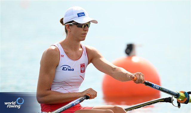 Marta Wieliczko, Women's Single Sculls, Poland, 2023 World Rowing Championships, Belgrade, Serbia © Detlev Seyb / MyRowingPhoto.com