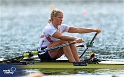 Inger Seim Kavlie, Women's Single Sculls, Norway, 2023 World Rowing Championships, Belgrade, Serbia © Detlev Seyb / MyRowingPhoto.com