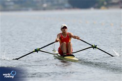 Ruiqi Liu, Women's Single Sculls, People's Republic of China, 2023 World Rowing Championships, Belgrade, Serbia © Detlev Seyb / MyRowingPhoto.com