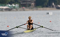 Emma Twigg, Women's Single Sculls, New Zealand, 2023 World Rowing Championships, Belgrade, Serbia © Detlev Seyb / MyRowingPhoto.com