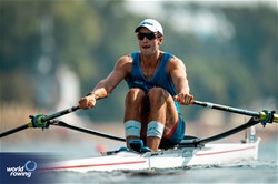 Nikolaj Pimenov, Men's Single Sculls, Serbia, 2023 World Rowing Championships, Belgrade, Serbia © World Rowing/Benedict Tufnell