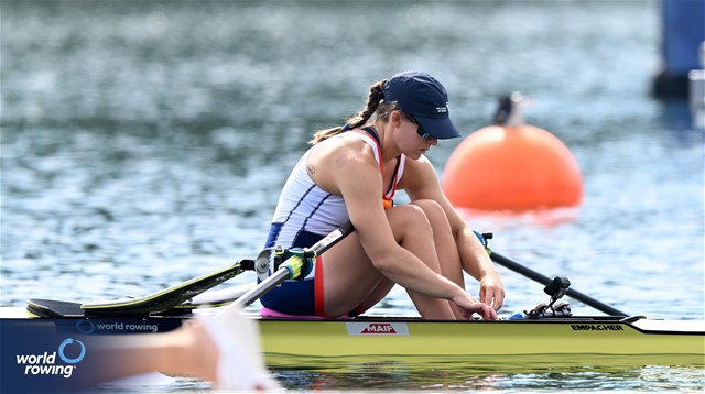 Marie Jacquet, Women's Single Sculls, France, 2023 World Rowing Championships, Belgrade, Serbia © Detlev Seyb / MyRowingPhoto.com