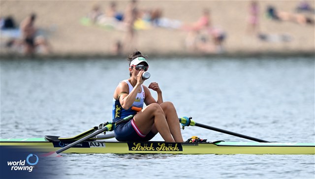 Magdalena Lobnig, Women's Single Sculls, Austria, 2023 World Rowing Championships, Belgrade, Serbia © Detlev Seyb / MyRowingPhoto.com