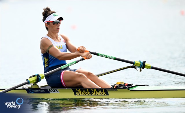 Magdalena Lobnig, Women's Single Sculls, Austria, 2023 World Rowing Championships, Belgrade, Serbia © Detlev Seyb / MyRowingPhoto.com