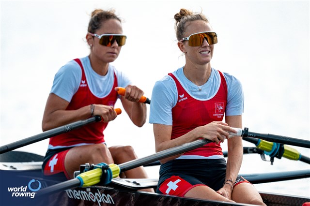 Patricia Merz (b), Frederique Rol (s), Lightweight Women's Double Sculls, Switzerland,Patricia Merz (b), Frederique Rol (s), Lightweight Women's Double Sculls, Switzerland2023 World Rowing Championships, Belgrade, Serbia © World Rowing/Benedict Tufnell