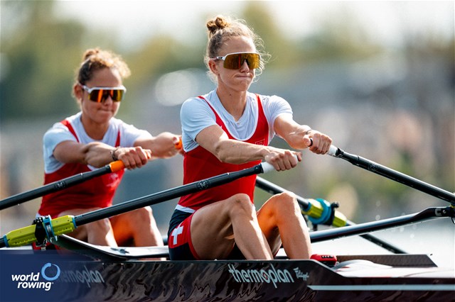 Patricia Merz (b), Frederique Rol (s), Lightweight Women's Double Sculls, Switzerland,Patricia Merz (b), Frederique Rol (s), Lightweight Women's Double Sculls, Switzerland2023 World Rowing Championships, Belgrade, Serbia © World Rowing/Benedict Tufnell