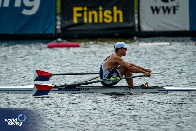 Eliot Putnam, Men's Single Sculls, United States of America, 2023 World Rowing Championships, Belgrade, Serbia © World Rowing/Benedict Tufnell