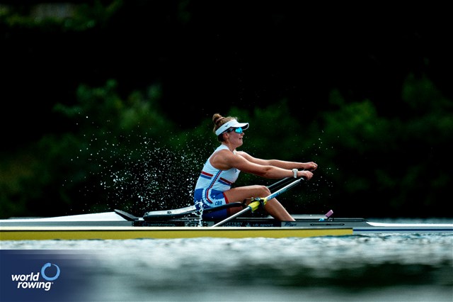 Lucy Glover, Women's Single Sculls, Great Britain, 2023 World Rowing Championships, Belgrade, Serbia © World Rowing/Benedict Tufnell