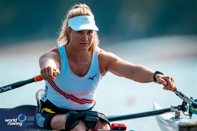 Birgit Skarstein, PR1 Womens Single Sculls, Norway, 2023 World Rowing Championships, Belgrade, Serbia © World Rowing/Benedict Tufnell