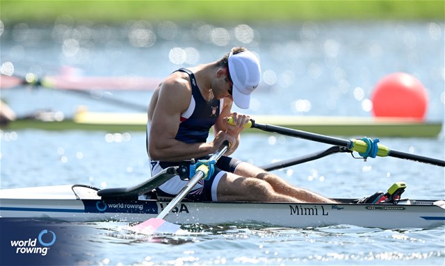 Eliot Putnam, Men's Single Sculls, United States of America, 2023 World Rowing Championships, Belgrade, Serbia © Detlev Seyb / MyRowingPhoto.com