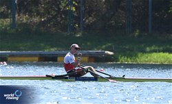 Andri Struzina, Lightweight Men's Single Sculls, Switzerland, 2023 World Rowing Championships, Belgrade, Serbia © Maren Derlien / MyRowingPhoto.com