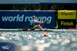 Siobhan Mccrohan, Lightweight Women's Single Sculls, Ireland, 2023 World Rowing Championships, Belgrade, Serbia © World Rowing/Benedict Tufnell