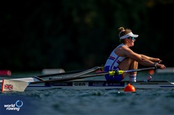 Lucy Glover, Women's Single Sculls, Great Britain, 2023 World Rowing Championships, Belgrade, Serbia © World Rowing/Benedict Tufnell