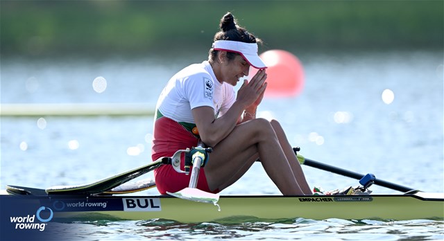 Desislava Angelova, Women's Single Sculls, Bulgaria, 2023 World Rowing Championships, Belgrade, Serbia © Detlev Seyb / MyRowingPhoto.com