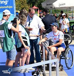 2023 World Rowing Championships, Belgrade, Serbia © Detlev Seyb / MyRowingPhoto.com