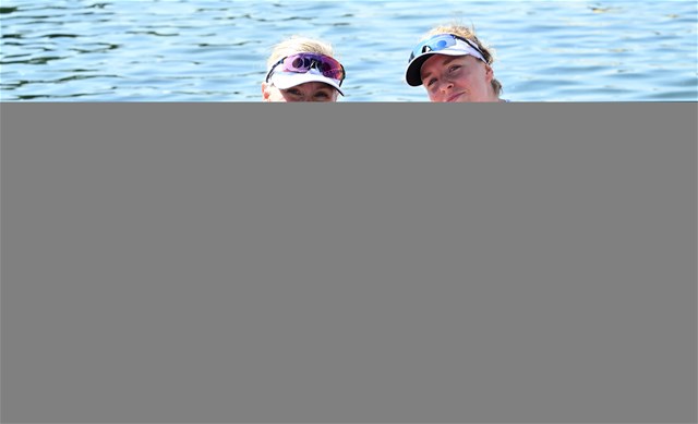 Nika Johanna Vos (b), Lisa Scheenaard (s), Women's Double Sculls, Netherlands, 2023 World Rowing Championships, Belgrade, Serbia © Detlev Seyb / MyRowingPhoto.com