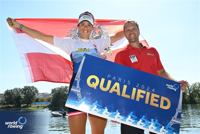 Magdalena Lobnig, Women's Single Sculls, Austria, 2023 World Rowing Championships, Belgrade, Serbia © Detlev Seyb / MyRowingPhoto.com
