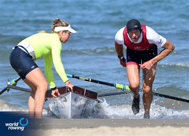 Charles Cousins, Coastal Men's Solo, Mumbles Amateur RC (WSRA), Great Britain, 2023 World Rowing Coastal Championships, Barletta, Italy / © Detlev Seyb / MyRowingPhoto.com