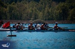2024 World Rowing Cup I, Varese, Italy / World Rowing / Benedict Tufnell