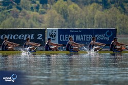 2024 World Rowing Cup I, Varese, Italy / World Rowing / Benedict Tufnell