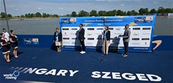 2024 European Rowing Championships, Szeged, Hungary © Detlev Seyb / MyRowingPhoto.com