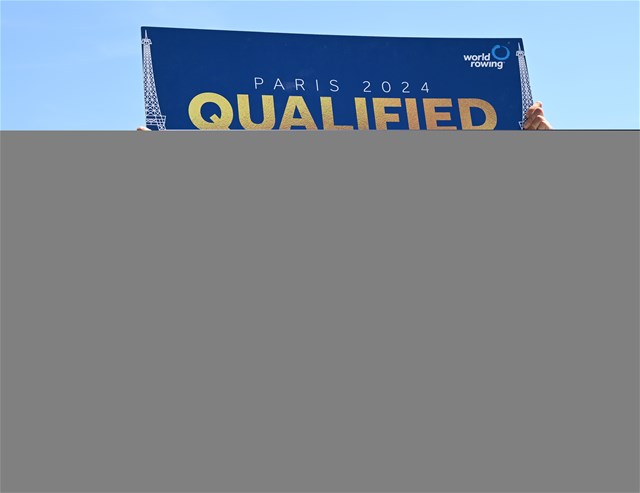 Tim Brys, Men's Single Sculls, Belgium, Bronze, 2024 World Rowing European Olympic and Paralympic Qualification Regatta, Szeged, Hungary © Detlev Seyb / MyRowingPhoto.com