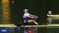 Alice Prokesova, Women's Single Sculls, Czechia, 2024 World Rowing Final Olympic & Paralympic Qualification Regatta, Lucerne, Switzerland © Detlev Seyb / MyRowingPhoto.com