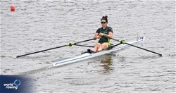 Kathryn Rowan, Women's Single Sculls, Australia, 2024 World Rowing Cup III, Poznan, Poland © Detlev Seyb / MyRowingPhoto.com