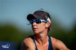 Mary Jones, Lightweight Women's Single Sculls, United States of America, 2024 World Rowing Cup III, Poznan, Poland © World Rowing / Benedict Tufnell