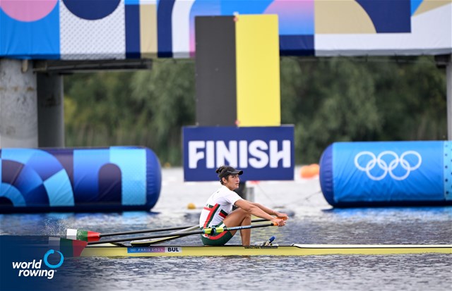 Desislava Angelova, Women's Single Sculls, Bulgaria, 2024 Olympic Games Rowing Regatta, Paris, France / © World Rowing / Detlev Seyb