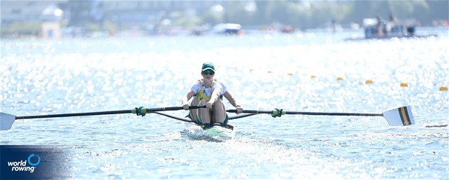 Jess Morrison (b), Annabelle Mcintyre (s), Women's Pair, Australia, 2024 Olympic Games Rowing Regatta, Paris, France / © World Rowing / Detlev Seyb