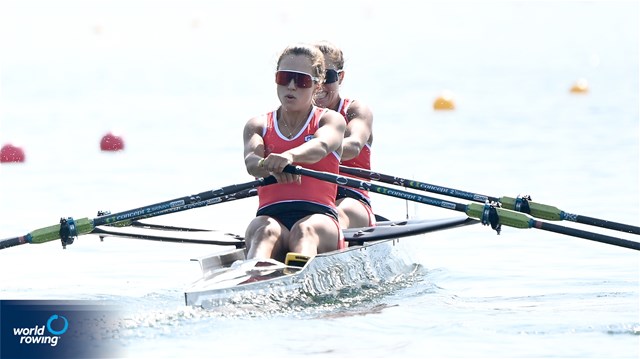 Alessia Palacios (b), Valeria Palacios (s), Lightweight Women's Double Sculls, Peru 2024 Olympic Games Rowing Regatta, Paris, France / © World Rowing / Detlev Seyb