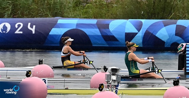 Kathleen Noble, Women's Single Sculls, Uganda, 2024 Olympic Games Rowing Regatta, Paris, France / © World Rowing / Detlev Seyb