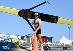 Training at the 2024 World Rowing Senior, Under 23 and Under 19 Championships, St Catharines, Canada / Detlev Seyb/MyRowingPhoto.com