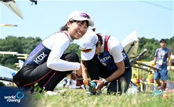 Training at the 2024 World Rowing Senior, Under 23 and Under 19 Championships, St Catharines, Canada / Detlev Seyb/MyRowingPhoto.com