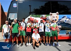 Training at the 2024 World Rowing Senior, Under 23 and Under 19 Championships, St Catharines, Canada / Detlev Seyb/MyRowingPhoto.com