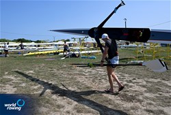 Training at the 2024 World Rowing Senior, Under 23 and Under 19 Championships, St Catharines, Canada / Detlev Seyb/MyRowingPhoto.com