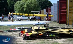 Training at the 2024 World Rowing Senior, Under 23 and Under 19 Championships, St Catharines, Canada / Detlev Seyb/MyRowingPhoto.com