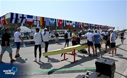 Training at the 2024 World Rowing Senior, Under 23 and Under 19 Championships, St Catharines, Canada / Detlev Seyb/MyRowingPhoto.com