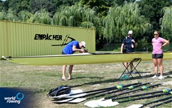 Training at the 2024 World Rowing Senior, Under 23 and Under 19 Championships, St Catharines, Canada / Detlev Seyb/MyRowingPhoto.com