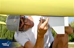 Training at the 2024 World Rowing Senior, Under 23 and Under 19 Championships, St Catharines, Canada / Detlev Seyb/MyRowingPhoto.com