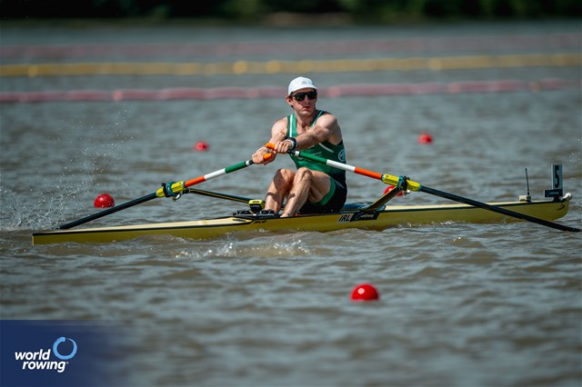 Paul O Donovan, Lightweight Men's Single Sculls, Ireland, 2024 World Rowing Senior, Under 23 & Under 19 Championships, St Catharines, Canada / © World Rowing / Benedict Tufnell