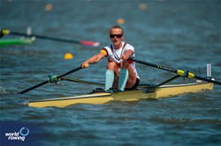 Marion Reichardt, Lightweight Women's Single Sculls, Germany, 2024 World Rowing Senior, Under 23 & Under 19 Championships, St Catharines, Canada / © World Rowing / Benedict Tufnell