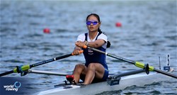 Nuntida Krajangjam, Lightweight Women's Single Sculls, Thailand, 2024 World Rowing Senior, Under 23 & Under 19 Championships, St Catharines, Canada / © Maren Derlien / MyRowingPhoto.com
