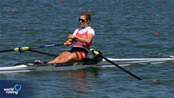 Eline Rol, Lightweight Women's Single Sculls, Switzerland, 2024 World Rowing Senior, Under 23 & Under 19 Championships, St Catharines, Canada / © Maren Derlien / MyRowingPhoto.com