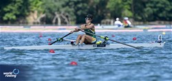 Nadia Gaspari, Lightweight Women's Single Sculls, South Africa, 2024 World Rowing Senior, Under 23 & Under 19 Championships, St Catharines, Canada / © Detlev Seyb / MyRowingPhoto.com