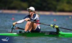 Audrianna Boersen, Lightweight Women's Single Sculls, United States of America, 2024 World Rowing Senior, Under 23 & Under 19 Championships, St Catharines, Canada / © Detlev Seyb / MyRowingPhoto.com