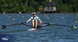 Siobhan Mccrohan, Lightweight Women's Single Sculls, Ireland, 2024 World Rowing Senior, Under 23 & Under 19 Championships, St Catharines, Canada / © Detlev Seyb / MyRowingPhoto.com